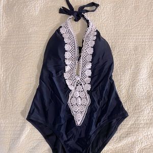 NWT Kona Sol Target One Piece Bathing Suit M